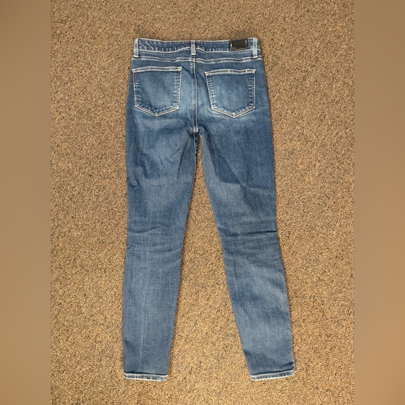 Paige Jeans Womens 30 Hoxton Ankle Medium Wash Hi-Rise Skinny - Picture 2 of 9